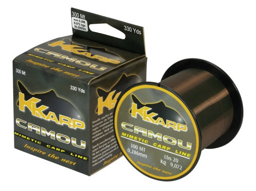 Fir Monofilament K-karp Camou 600mt/ 0