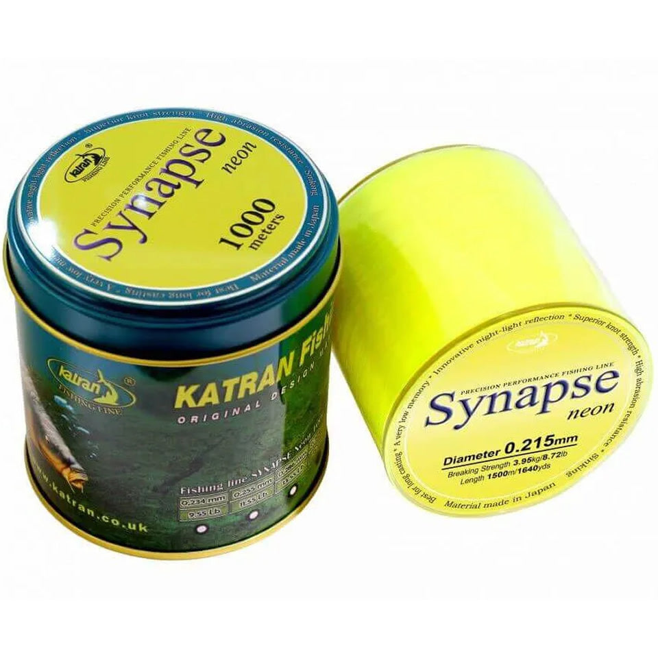 Fir Monofilament KATRAN Synapse Neon Galben Neon 1000m