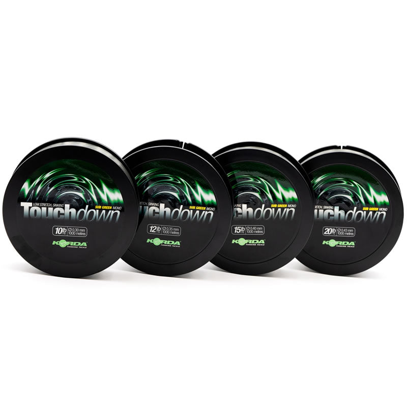 Fir Monofilament KORDA Touchdown, Brown, 20lbs/0.43mm, 1000m