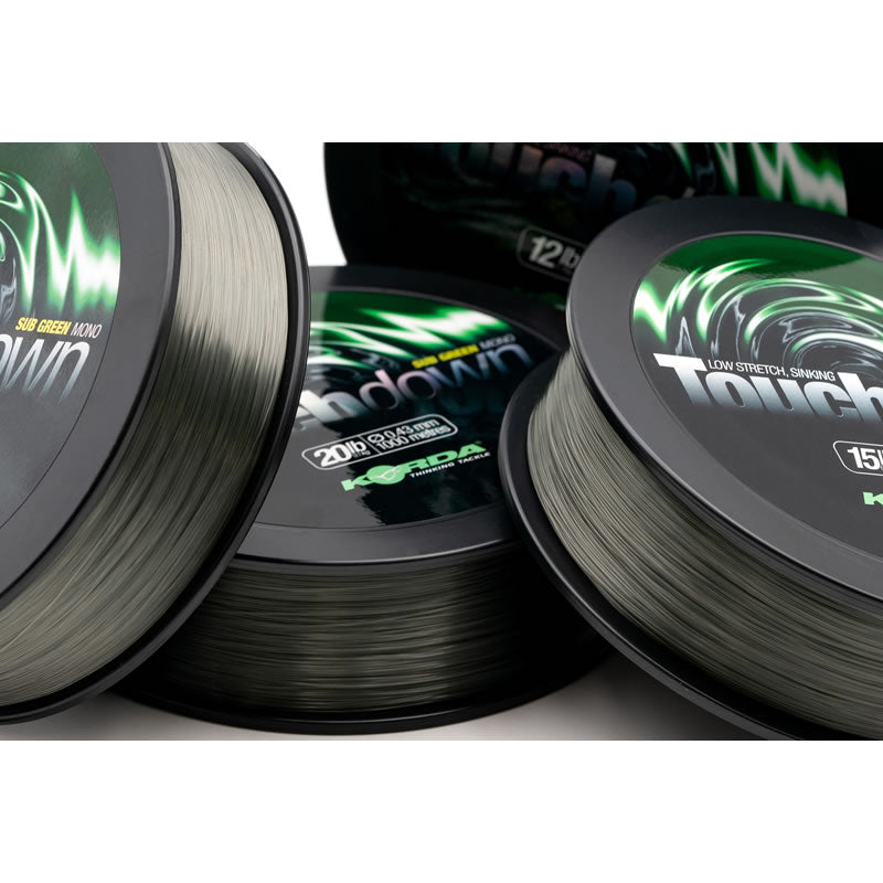 Fir Monofilament KORDA Touchdown, Brown, 20lbs/0.43mm, 1000m