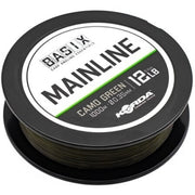 Fir Monofilament Korda Basix Mainline 0.40mm, 15lb, 1000m