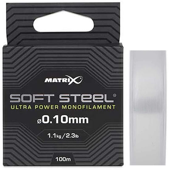 Fir Monofilament MATRIX Soft Steel Ultra Power 100m
