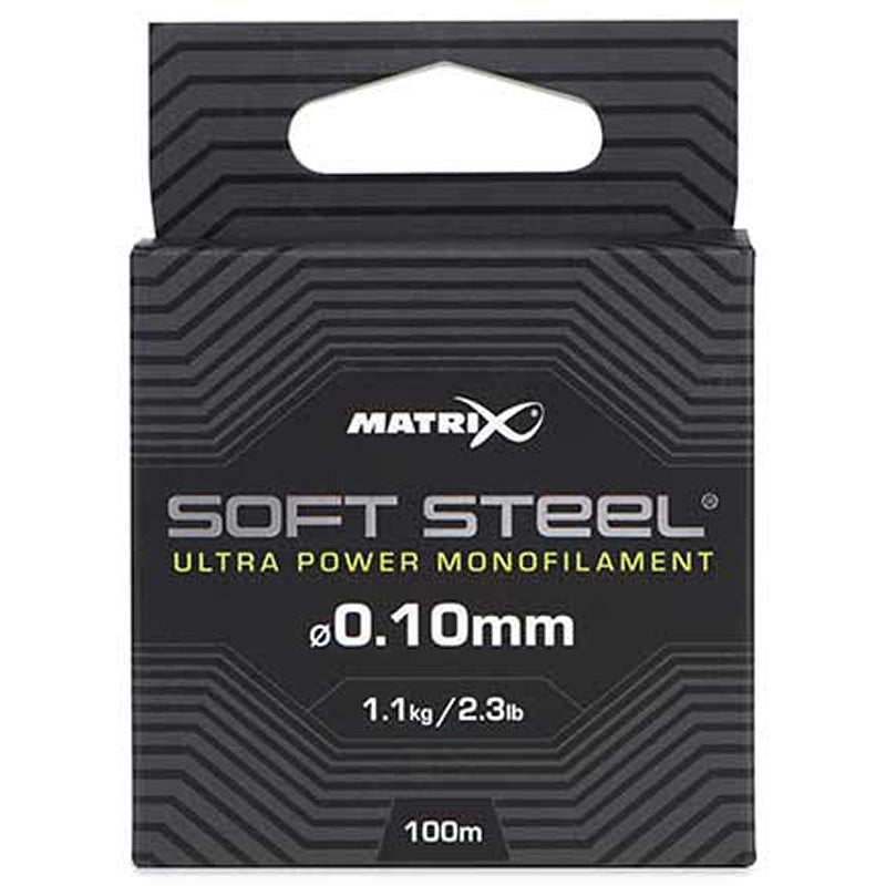 Fir Monofilament MATRIX Soft Steel Ultra Power 100m