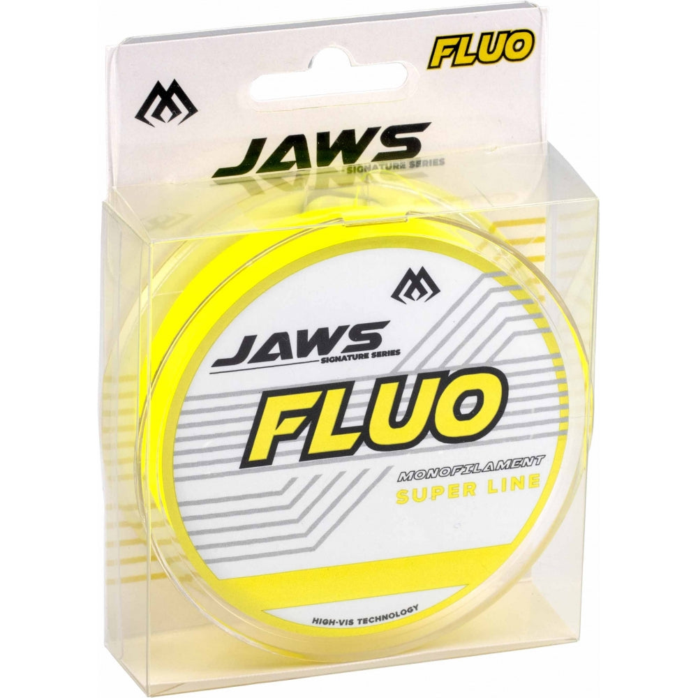 Fir Monofilament MIKADO Jaws Fluo Galben 150m