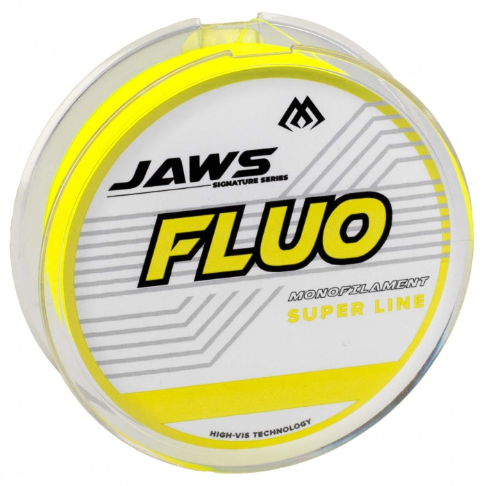 Fir Monofilament MIKADO Jaws Fluo Galben 150m
