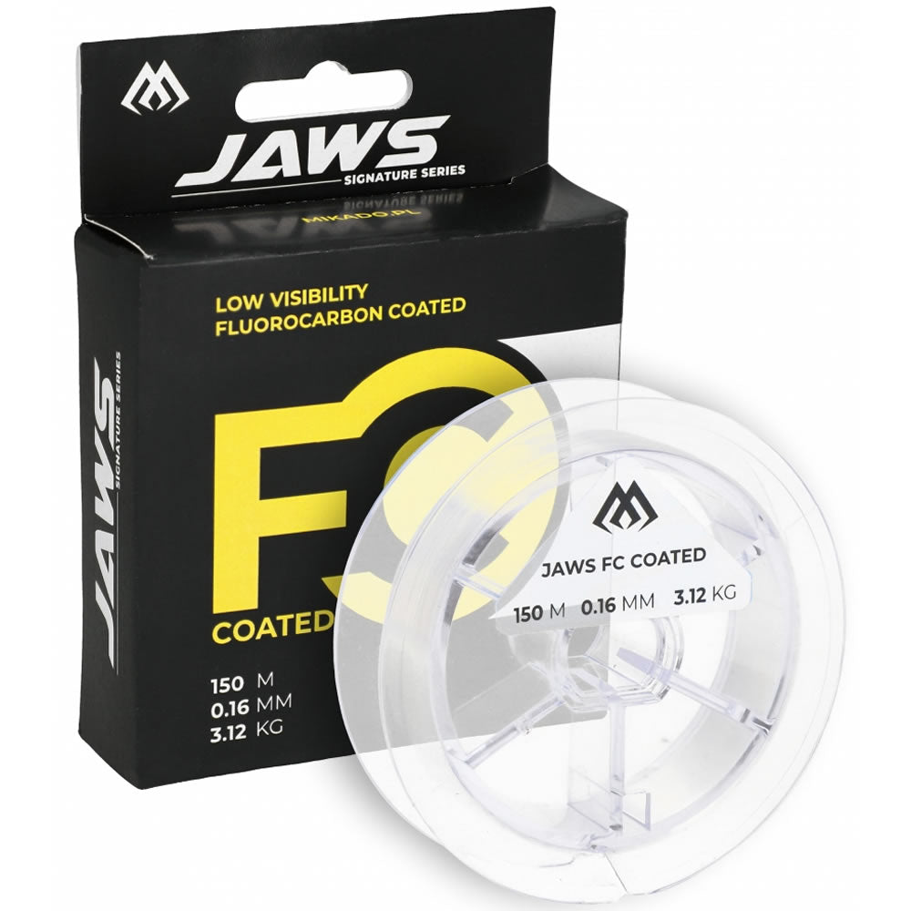 Fir Monofilament MIKADO Jaws Fluorocarbon Coated Transparent 150m