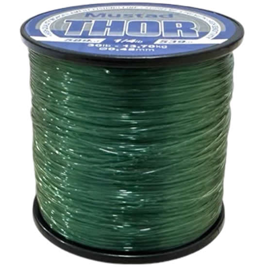Fir Monofilament MUSTAD Thor, Green, 0.40mm, 11.30kg, 700m