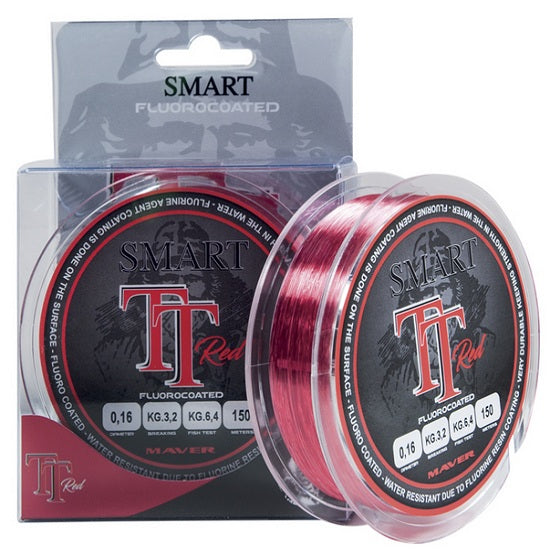 Fir Monofilament Maver Smart TT Red Fluorine 150m