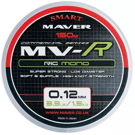Fir Monofilament Maver UK FIR MV-R RIG MONO 150m