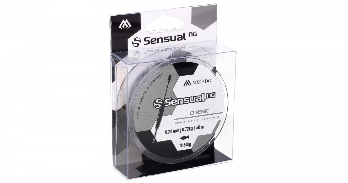Fir Monofilament Mikado Sensual N.G. Classic Transparent 50m 5kg 0.16mm
