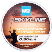 Fir Monofilament Nash Extra Skyline Mono Low Viz Clear 1000m