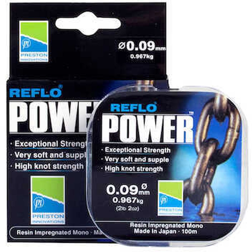 Fir Monofilament PRESTON Reflo Power 100m