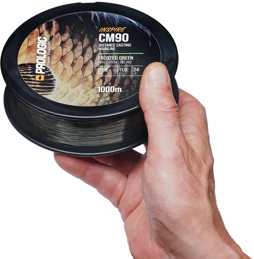 Fir Monofilament PROLOGIC Inside CM90 Distance Casting Mainline Frost Green 1000m