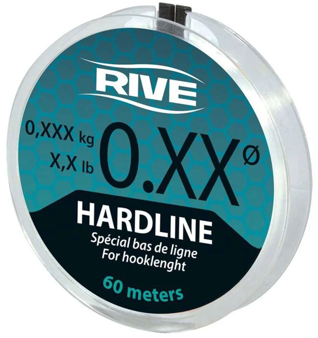 Fir Monofilament RIVE Hardline Transparent 60m