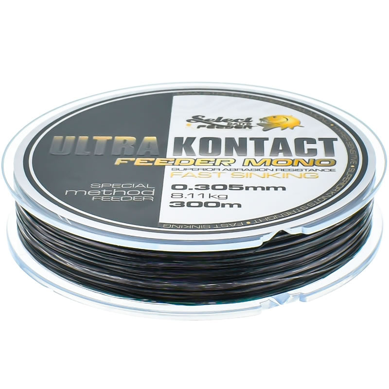 Fir Monofilament SELECT BAITS Ultra KOntact Feeder Mono Camo 300m