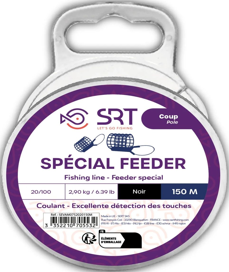 Fir Monofilament SERT SRT Special Feeder Black 150m
