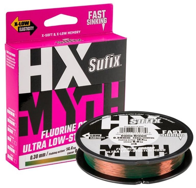 Fir Monofilament SUFIX HX-Myth Camo 300m