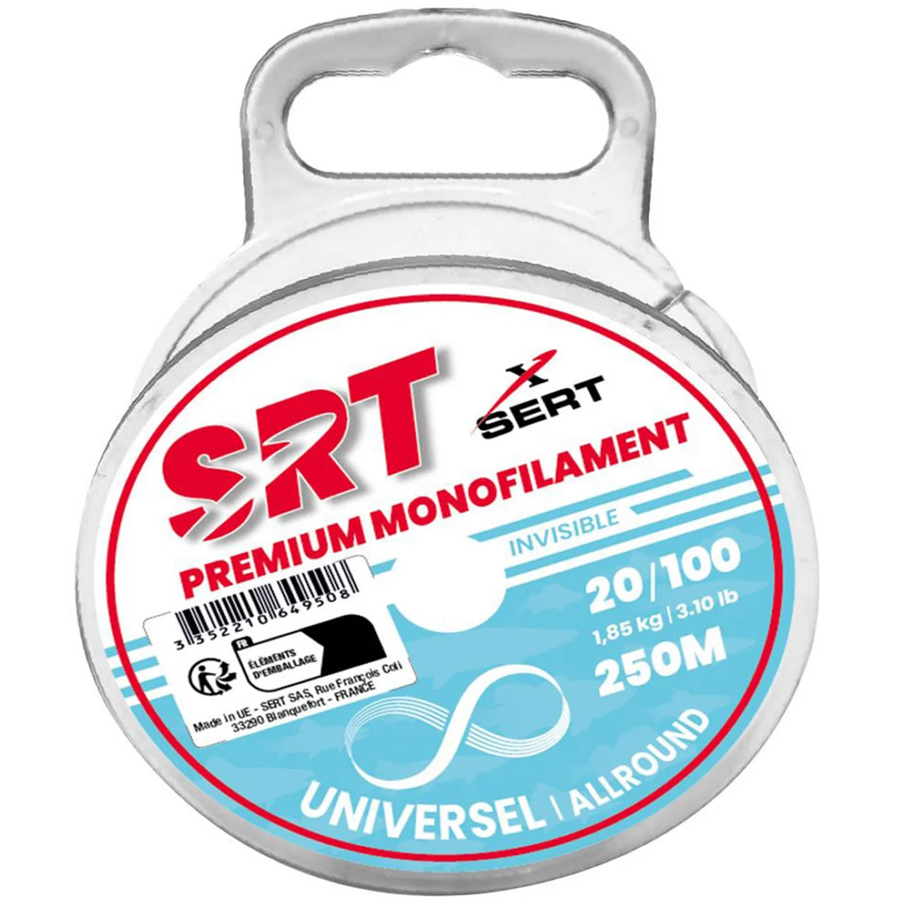 Fir Monofilament Sert SRT Universal Invisible 250m