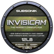 Fir Monofilament Sonik Subsonik Invisicam Verde Maro Negru 1200m
