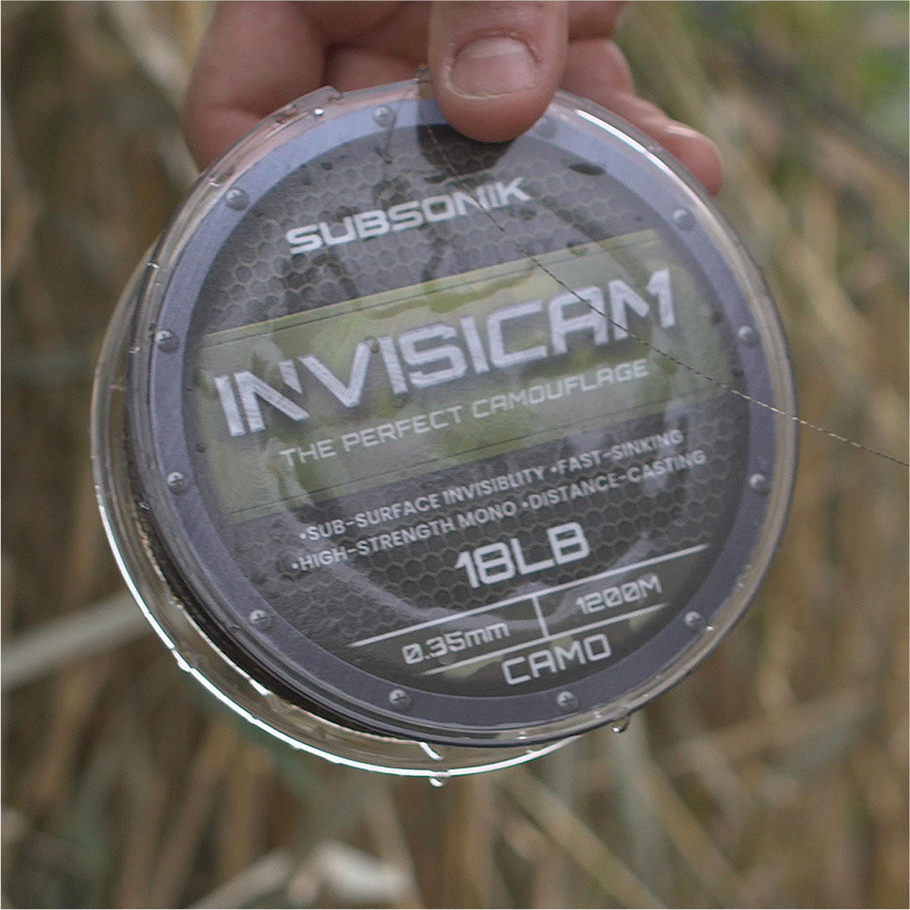 Fir Monofilament Sonik Subsonik Invisicam Verde Maro Negru 1200m
