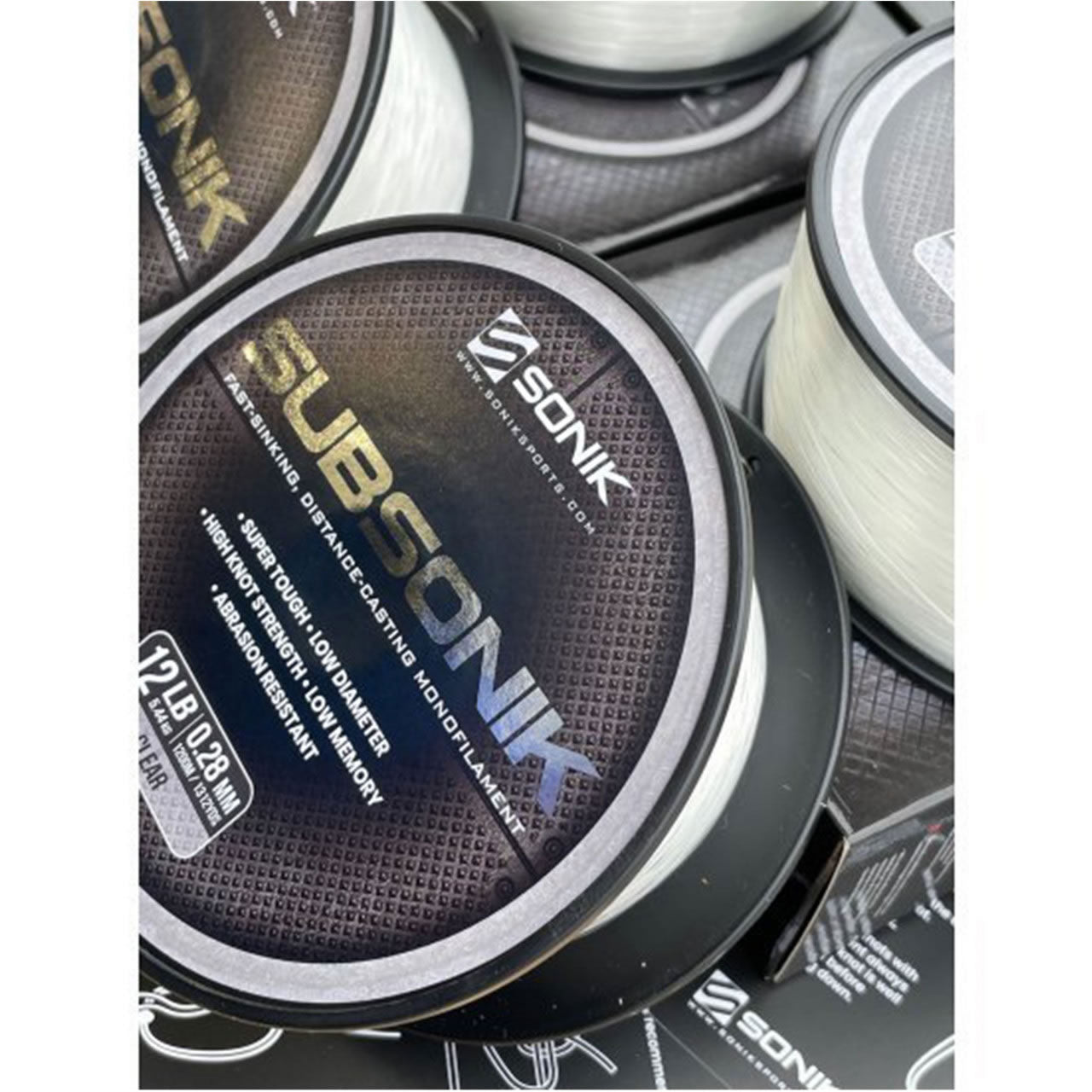 Fir Monofilament Sonik Subsonik Transparent 1200m
