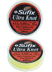 Fir Monofilament Sufix Ultra Knot 0.30mm/250m Fluo