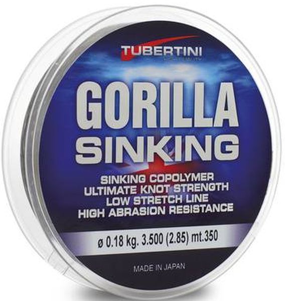 Fir Monofilament TUBERTINI Gorilla Sinking, 5.3g, 0.25mm, 350m