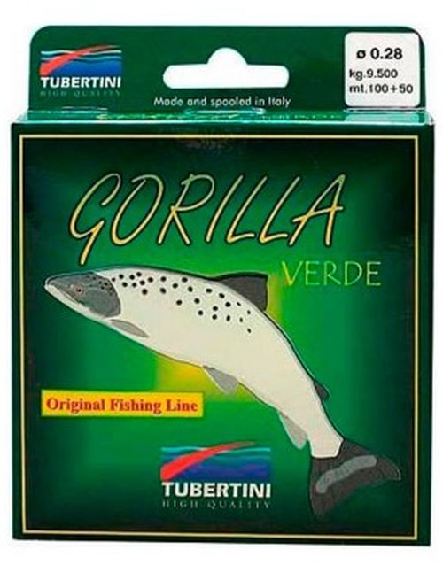 Fir Monofilament TUBERTINI Gorilla UC-3, Green, 4.8kg, 0.22mm, 1000m