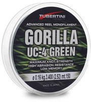 Fir Monofilament TUBERTINI Gorilla UC, Green, 12.04kg, 0.28mm, 1000m