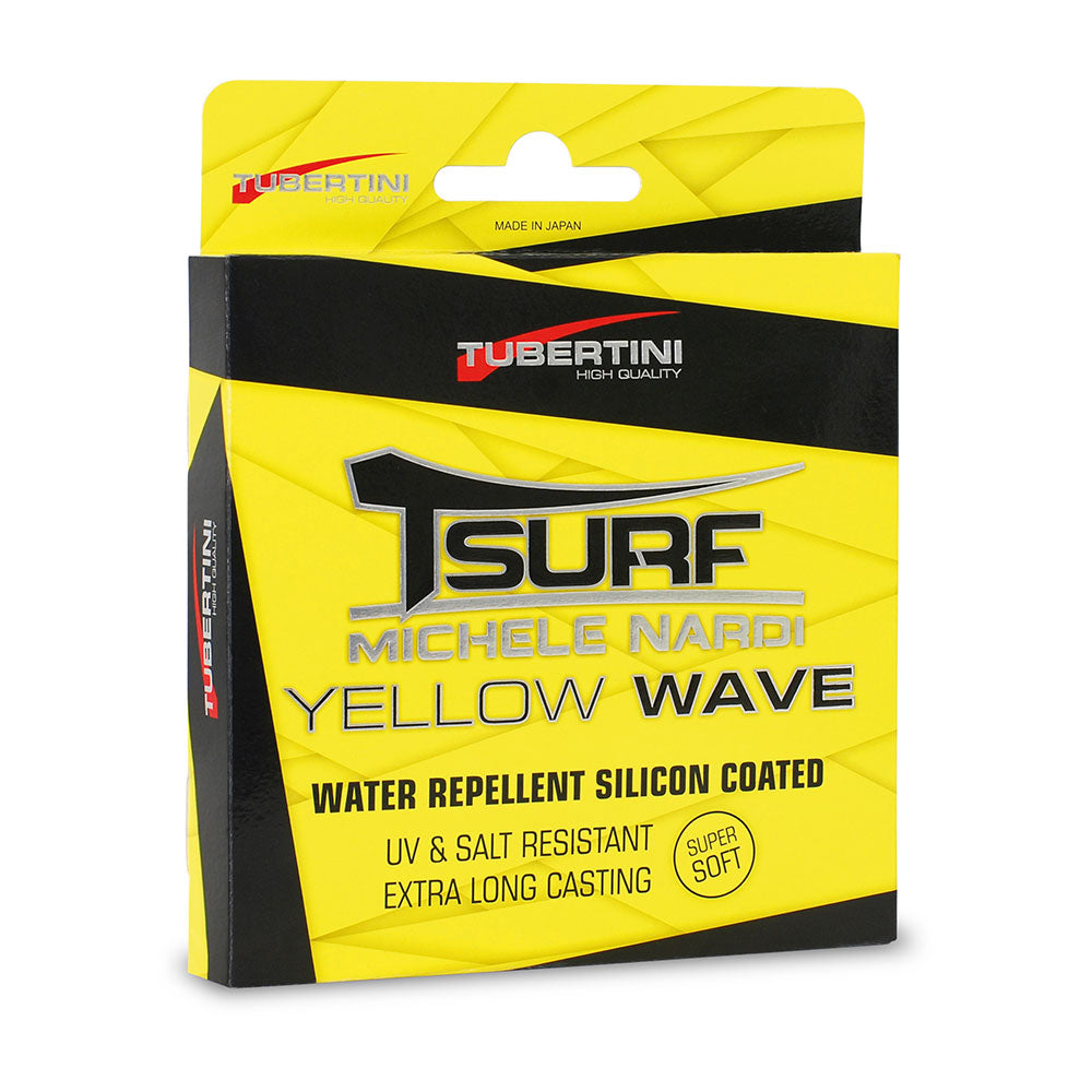 Fir Monofilament TUBERTINI T-Surf Yellow, 2kg, 0.14mm, 600m