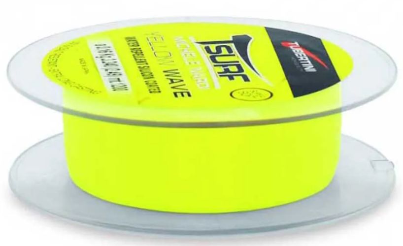 Fir Monofilament TUBERTINI T-Surf Yellow, 7.74kg, 0.30mm, 1200m
