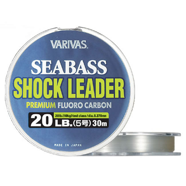 Fir Monofilament Varivas Sea Bass Shock Leader Fluorocarbon 30m