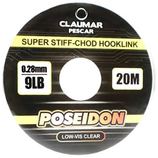 Fir Monofilament pentru Monturi CLAUMAR Poseidon Super Stiff Clear 20m