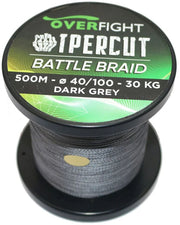 Fir Multifilament OVERFIGHT Ipercut Battle 4X Gri 500m