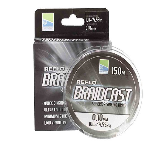Fir Preston Reflo BraidCast Superior Sinking Braid