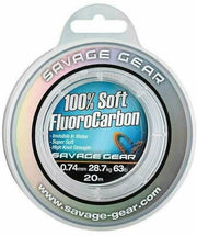 Fir SAVAGE GEAR Soft Fluoro Carbon Transparent, 0.81mm, 33kg-73lbs, 15m