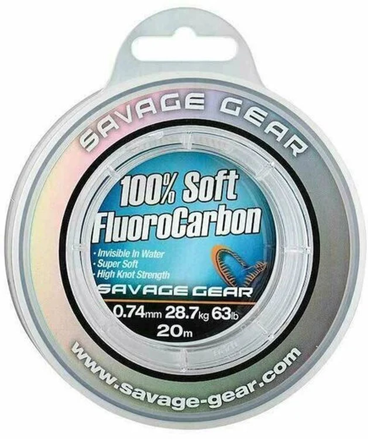 Fir SAVAGE GEAR Soft Fluoro Carbon Transparent, 0.92mm, 40.5kg-89lbs, 15m
