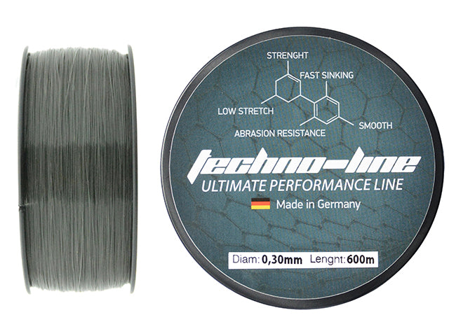 Fir Select Baits Techno-Line 600m Titan Grey