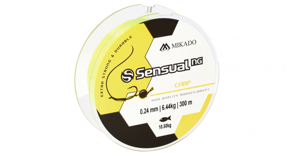 Fir Sensual N.G. Carp 0.33Mm/21.5Kg/300M - Yellow