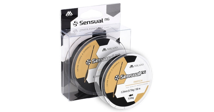 Fir Sensual N.G. Match 0.22Mm/9Kg/150M - Black