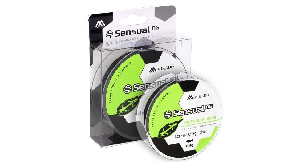 Fir Sensual N.G. Method Feeder 0.22Mm/9Kg/150M - Black