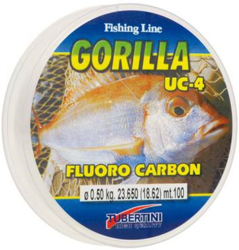 Fir TUBERTINI Gorilla UC-4 Fluoro Carbon, 3.62kg, 0.16mm, 500m