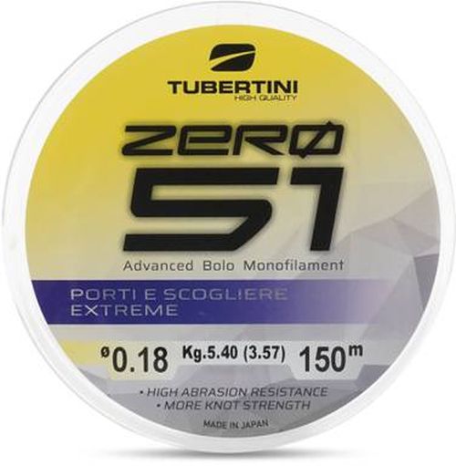 Fir TUBERTINI Zero 51 Porti E Scogliere Extreme, 7.2kg, 0.30mm, 300m