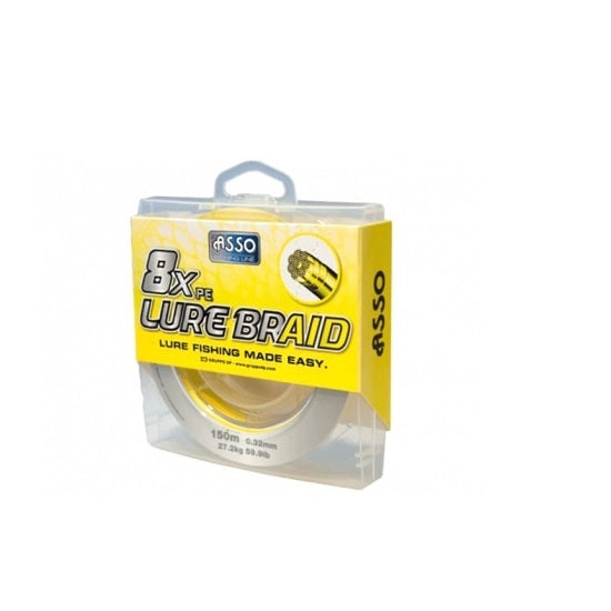 Fir Textil ASSO 8xPE Lure Braid 150m