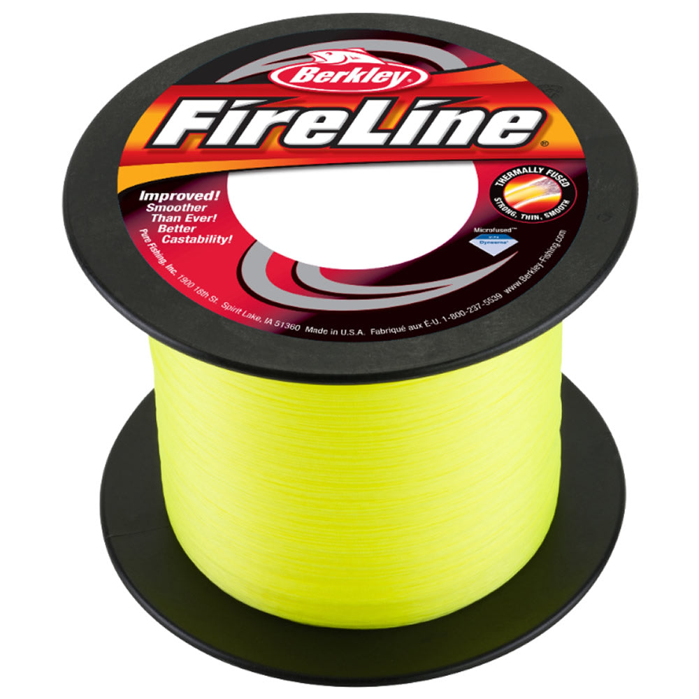 Fir Textil BERKLEY FireLine Fused Original, Flame Green, 0.39mm, 29.10kg, 1800m
