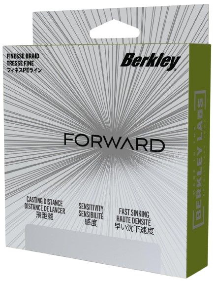Fir Textil BERKLEY Forward, Low Vis Green, 0.08mm, 2.05kg, 150m 