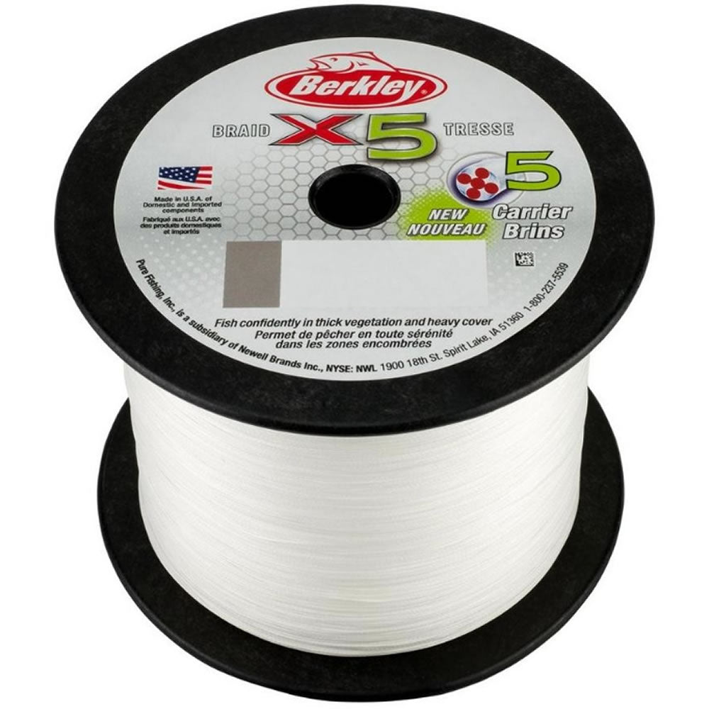 Fir Textil BERKLEY Superline X5 Crystal, 2000m, 0.10mm, 9.00kg