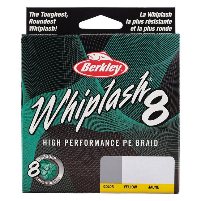 Fir Textil Berkley Whiplash 8, Yellow, 150m, 0.08mm, 12.9kg
