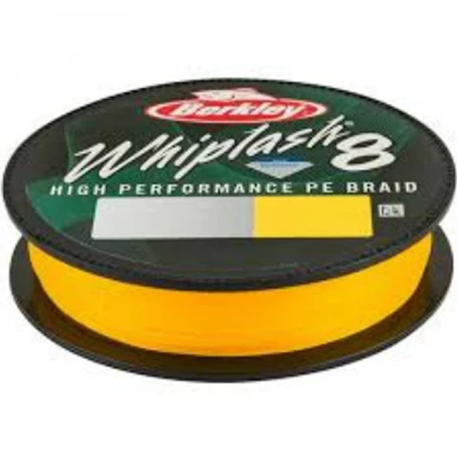 Fir Textil Berkley Whiplash 8, Yellow, 150m, 0.18mm, 22.9kg