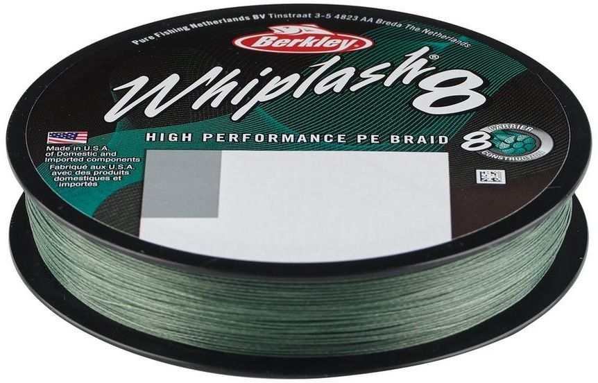 Fir Textil Berkley Whiplash8, Green, 150m, 0.08mm, 12.9kg